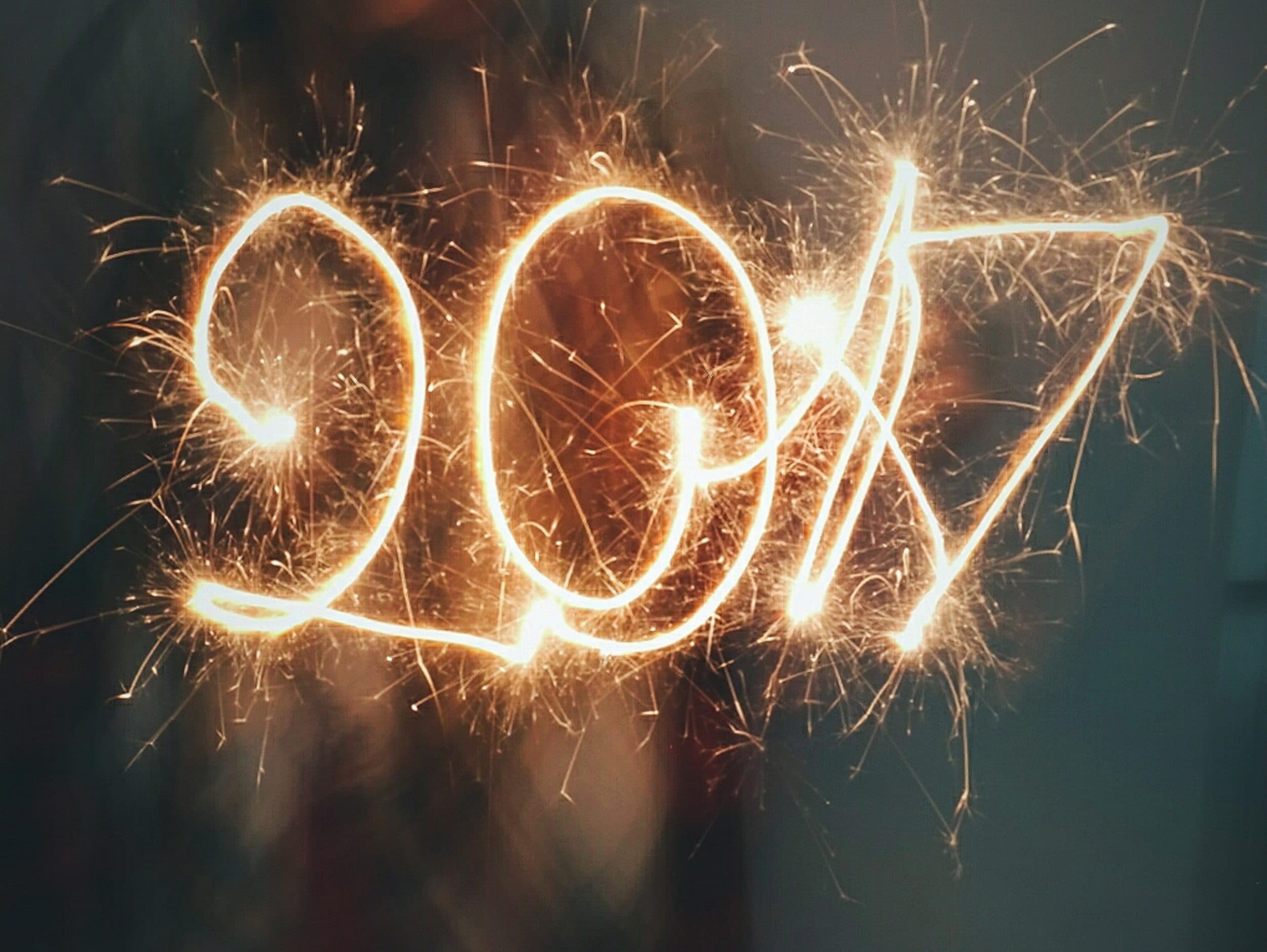 2017 New Year Sparklers