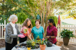 Horticultural Therapy in Senior Living