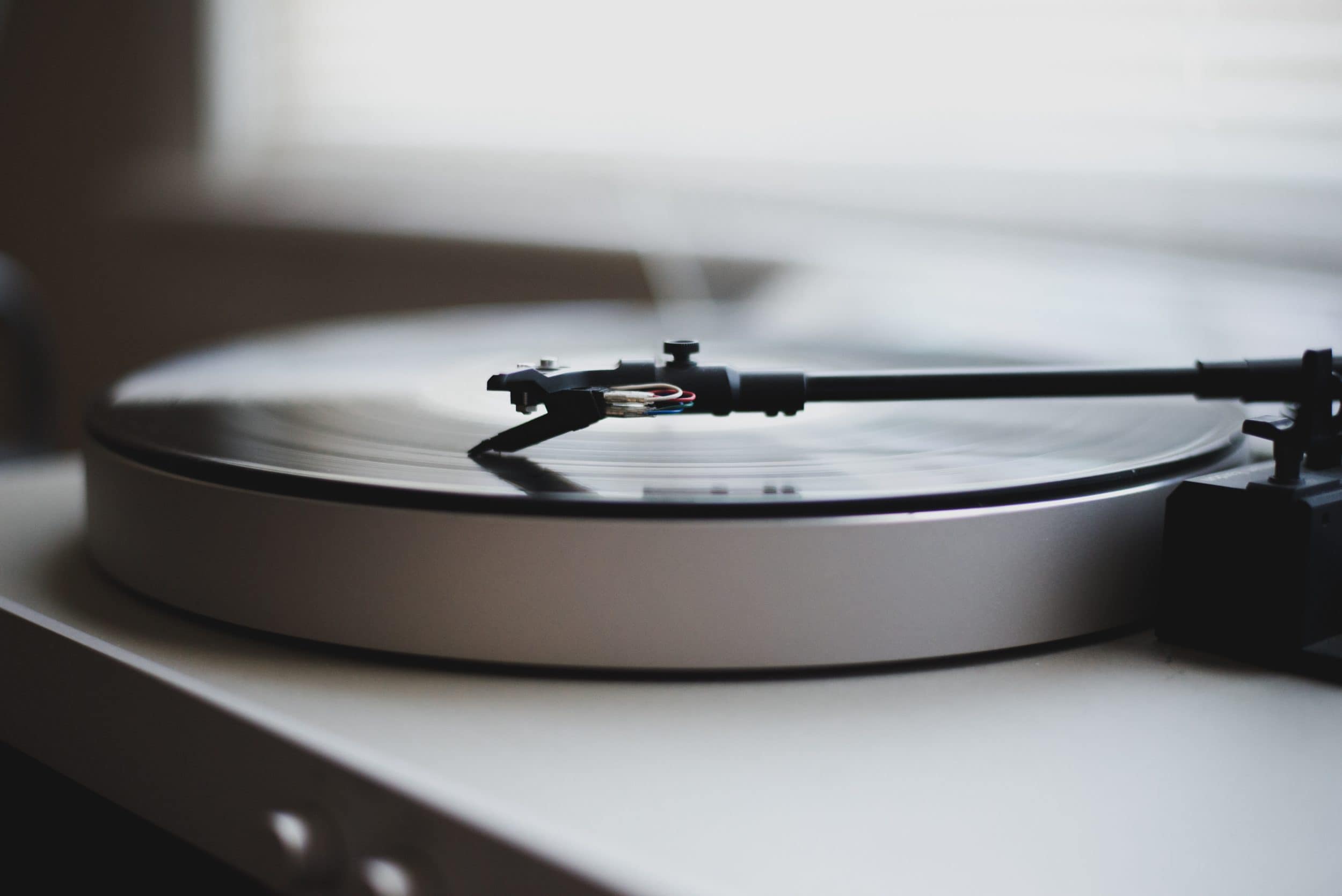 Record player for Music Therapy at Kensington Park Senior Living