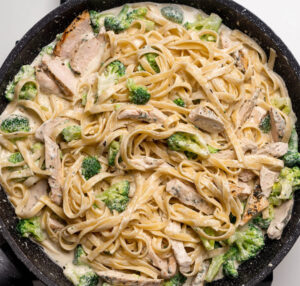 Culinary Corner with Chef Morissa: Chicken and Broccoli Alfredo