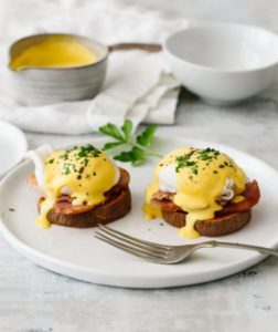 Culinary Corner with Chef Morissa: Sweet Potato Eggs Benedict
