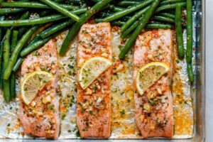 Culinary Corner with Chef Morissa: Grilled Salmon with Green Beans