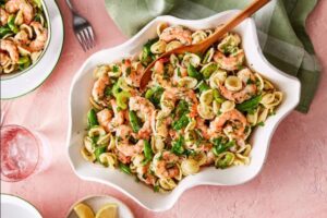 Culinary Corner with Chef Morissa: Shrimp Pasta Salad and Mimosa