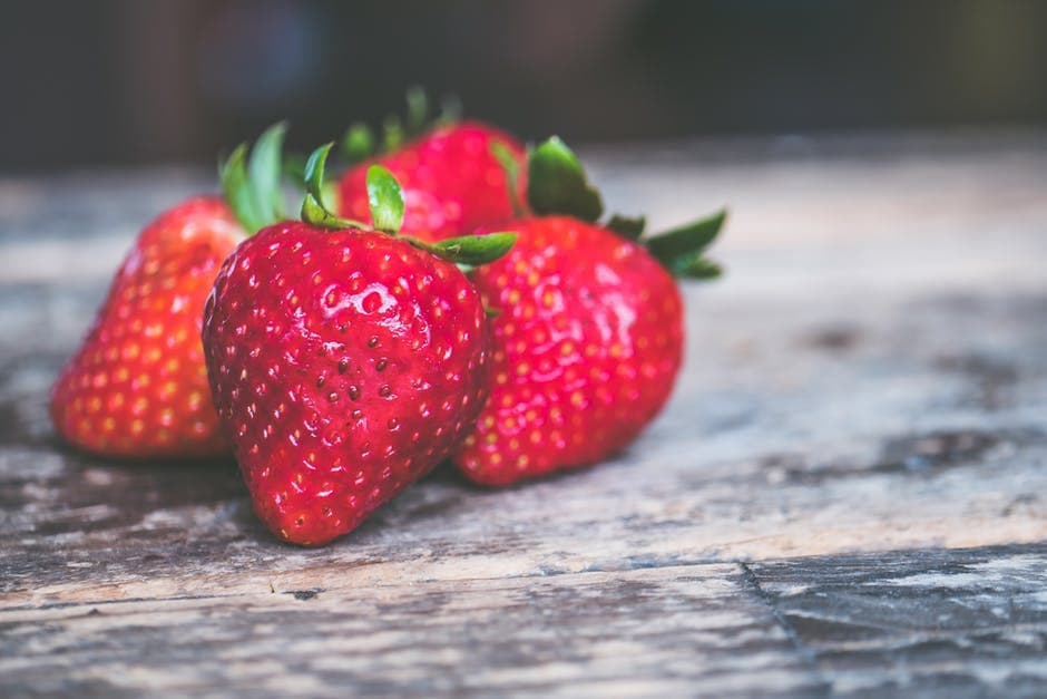 fresh strawberries