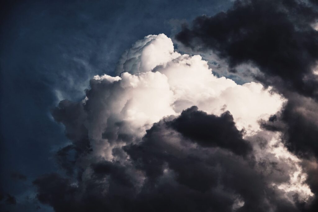 Storm Clouds symbolize challenging times in our world