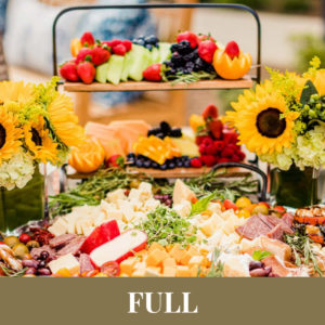 charcuterie board display